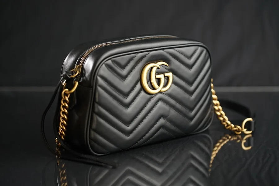Obsidian Chain Bag